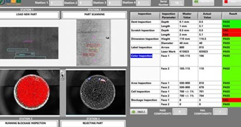 Surface Inspection Sample Image Surface Inspection System - ats information technology